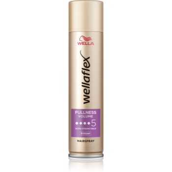 Wella Wellaflex Fullness Volume fixativ pentru păr cu fixare foarte puternică pentru flexibilitate si volum - imagine 2